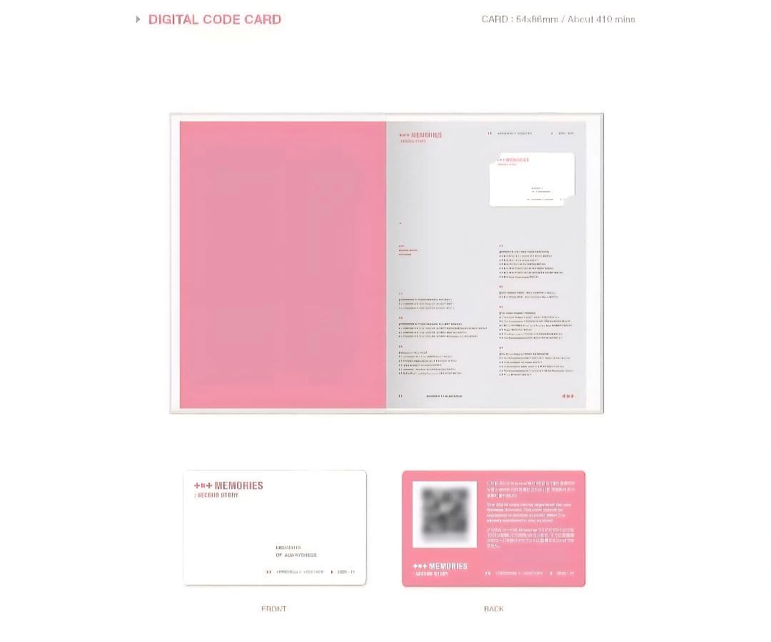 TXT MEMORIES: SECOND STORY 新品未開封 トゥバ