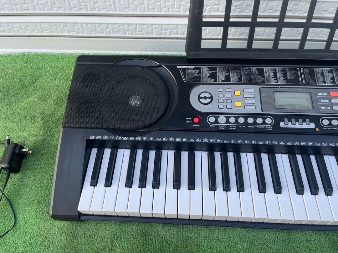 電子キーボード 61鍵盤 プレイタッチ 61 SR-DP03 電子ピアノ 台座付