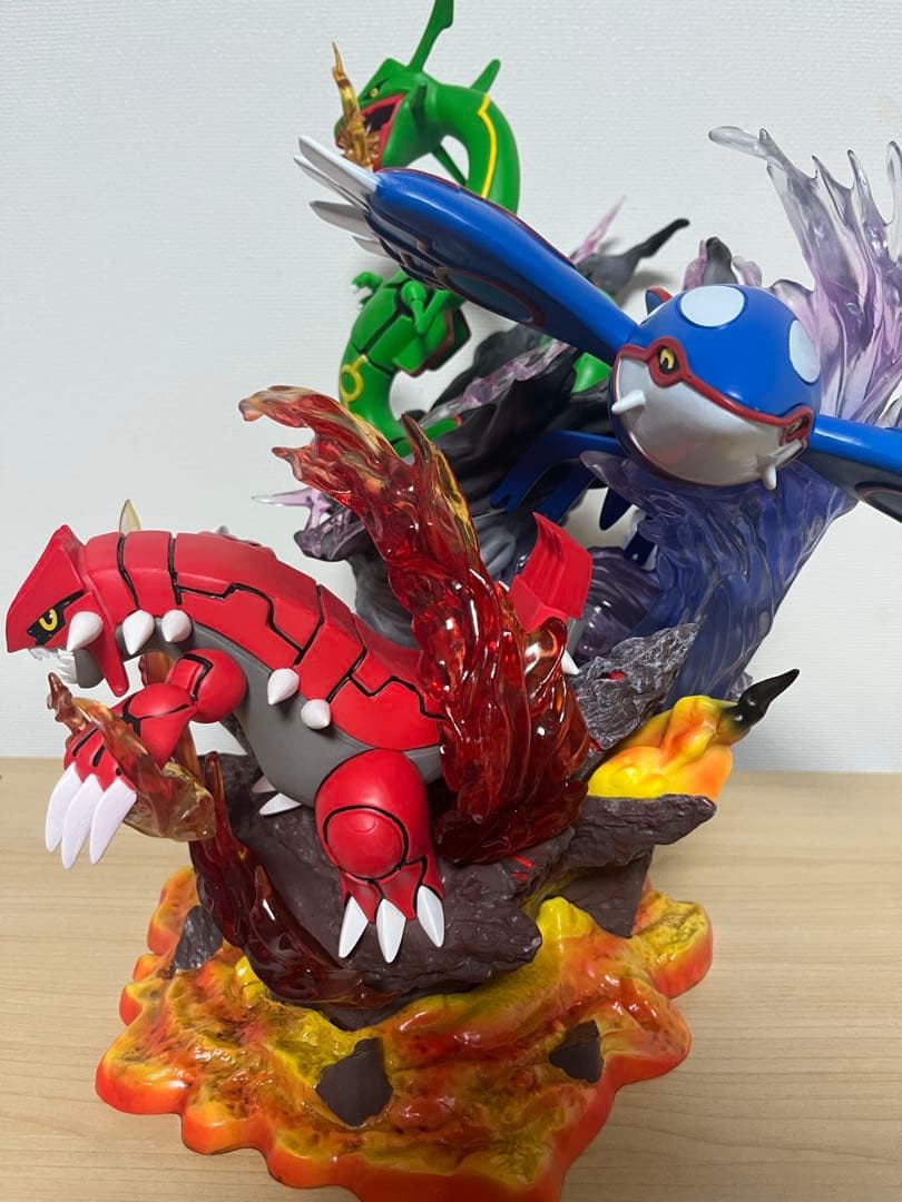 ポケモン レックウザ グラードン カイオーガ フィギュア