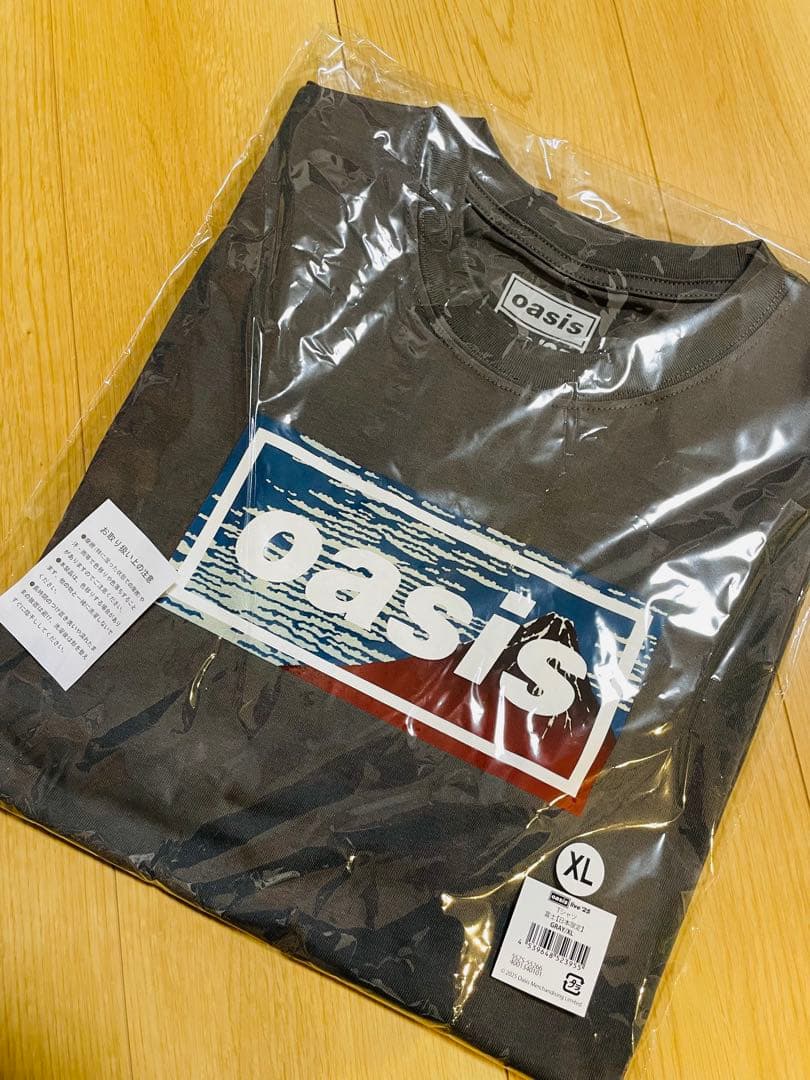 oasis live '25 グレー XL Tシャツ 富士 日本限定 湯呑 新品