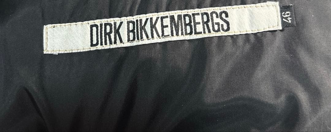 極美品　90s DIRK BIKKEMBERGS 46 dark wear