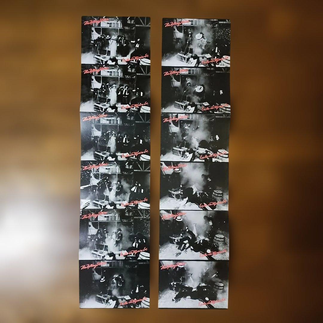 【美品２ＬＰレコード】ローリング・ストーンズ／メイン・ストリートのならず者