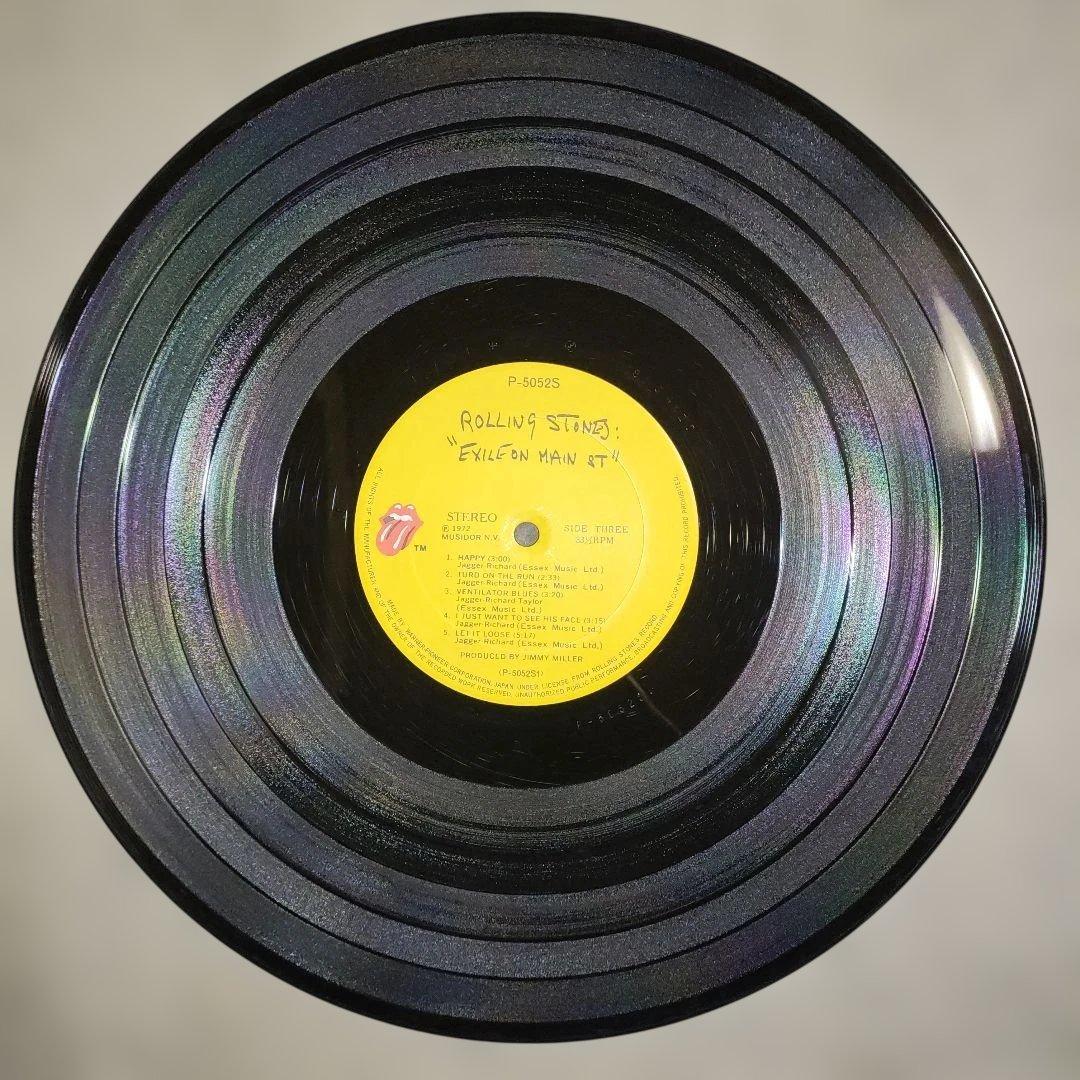 【美品２ＬＰレコード】ローリング・ストーンズ／メイン・ストリートのならず者