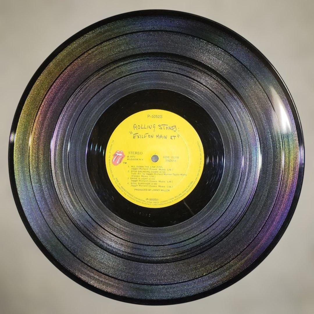 【美品２ＬＰレコード】ローリング・ストーンズ／メイン・ストリートのならず者
