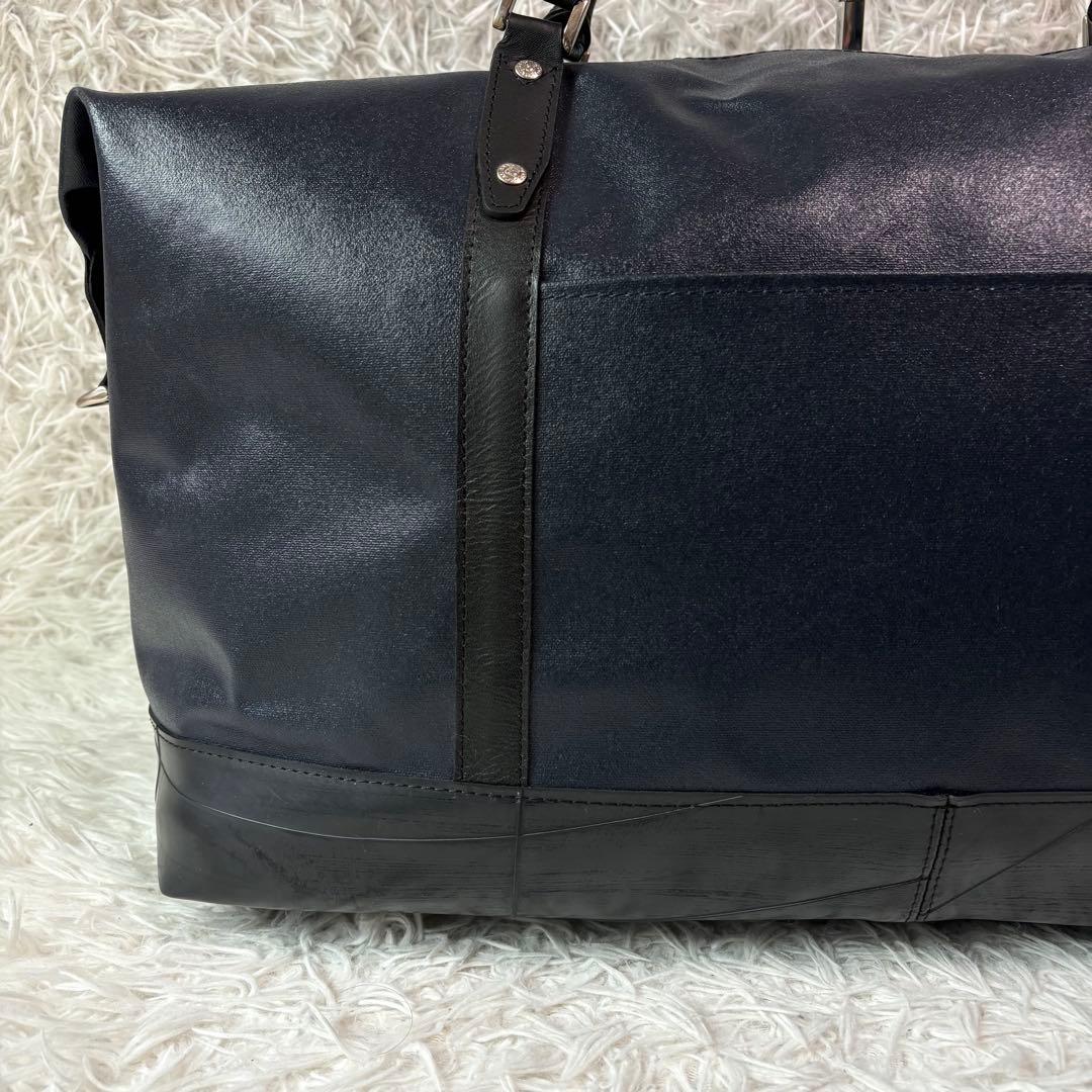 希少/極美品✨SEAL×森野帆布 トラベルボストンバッグ 2way 防水 大容量
