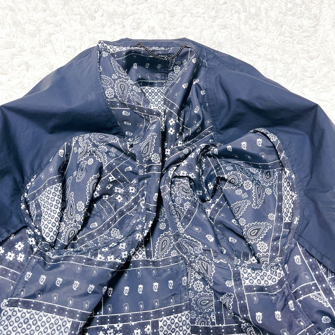 DIESEL ディーゼル ジャケット ペイズリー ネイビー 総柄 洗える 52