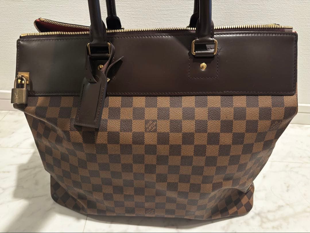LOUISVUITTON ルイヴィトン グリニッジPM ダミエ ボストンバッグ