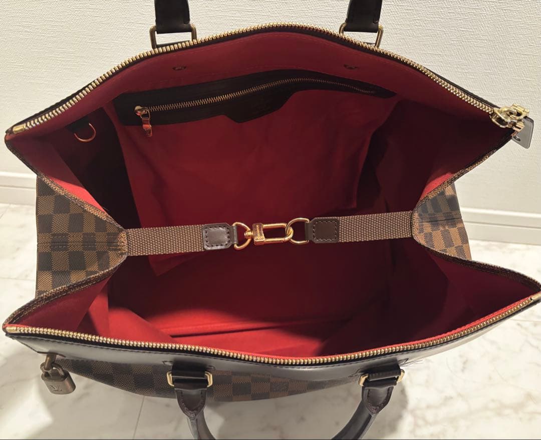 LOUISVUITTON ルイヴィトン グリニッジPM ダミエ ボストンバッグ