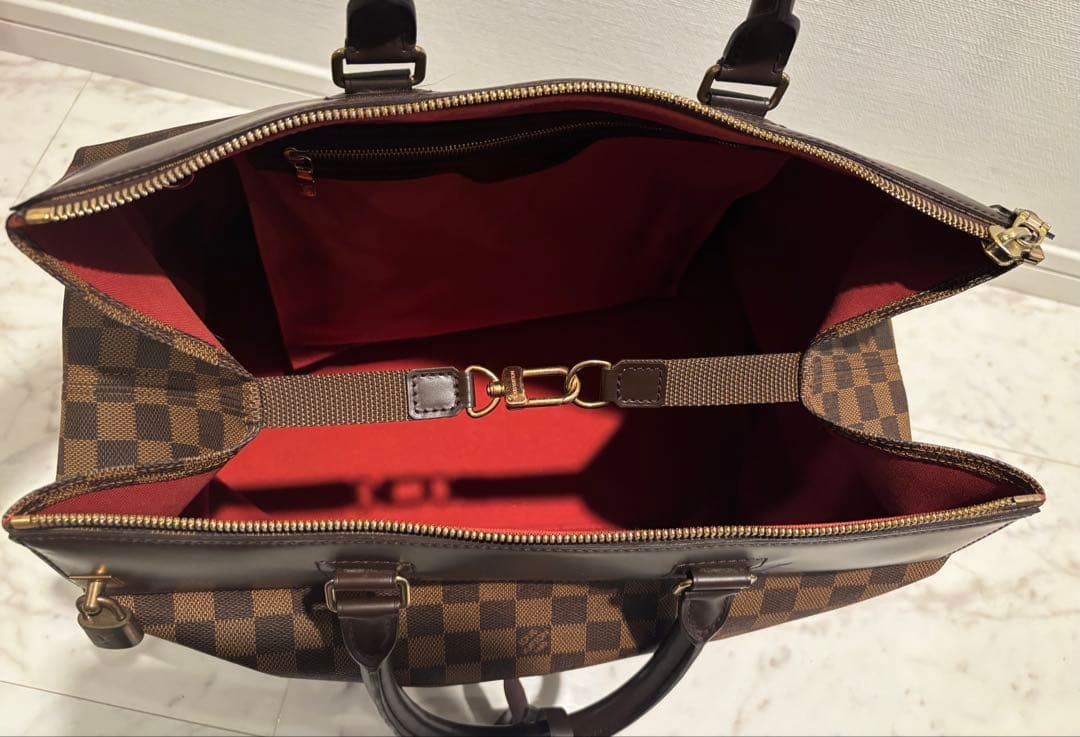 LOUISVUITTON ルイヴィトン グリニッジPM ダミエ ボストンバッグ