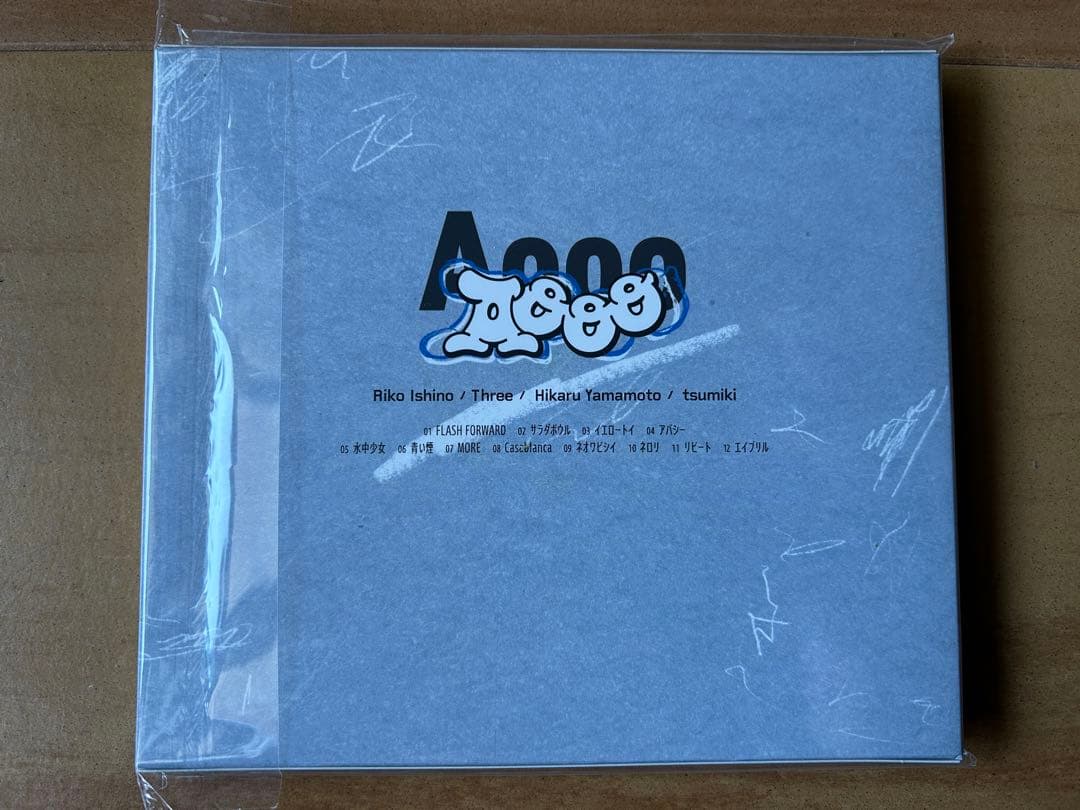 Aooo 初回限定盤 スリーブケース タワーレコード特典ステッカー付き