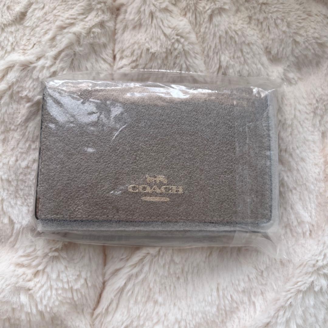 未開封　COACH 名刺入れ トープ