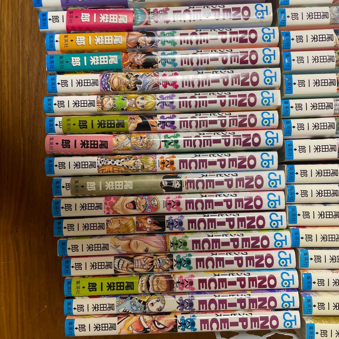 ONE PIECE ワンピース1巻-104巻 +付属品5巻　セット