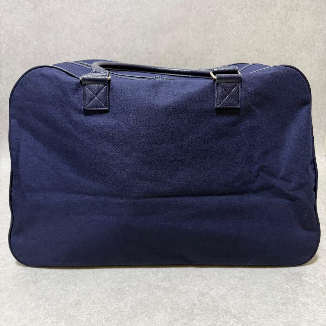【POLO RALPH LAUREN】ボストンバッグ　キャンバス　レザー