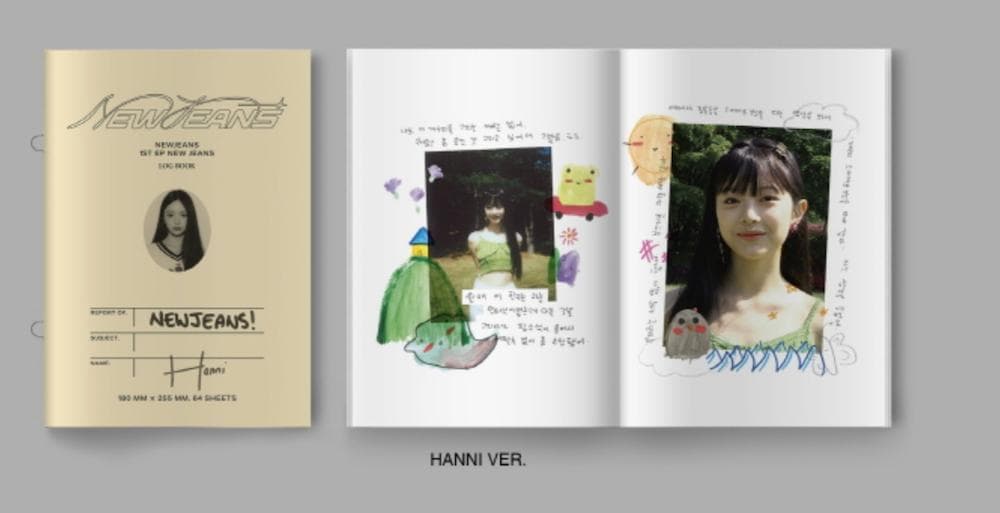 NewJeans - Bluebook Ver ハニ 韓国盤 新品未開封品