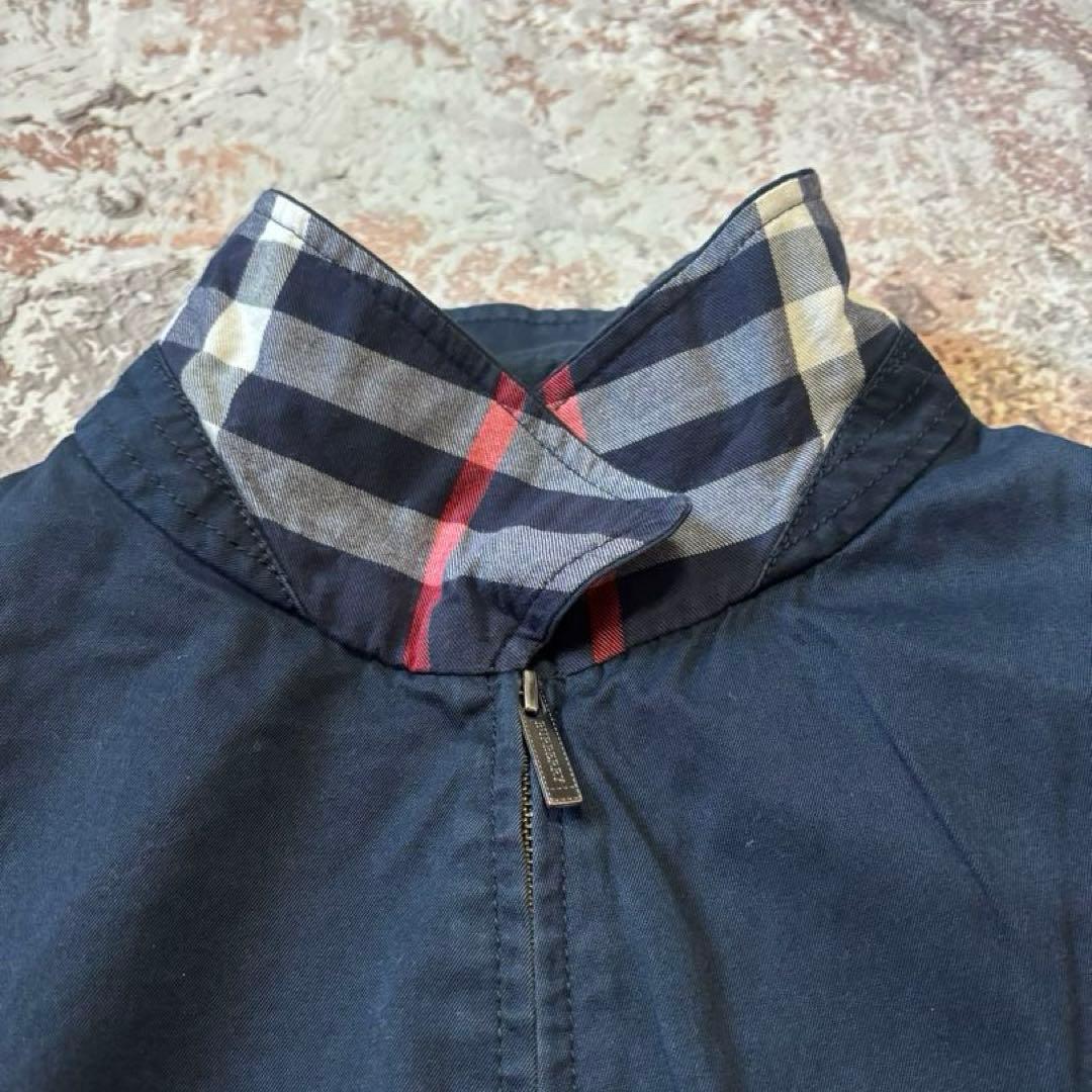 【極美品】Burberry London スウィングトップ ネイビー ジャケット