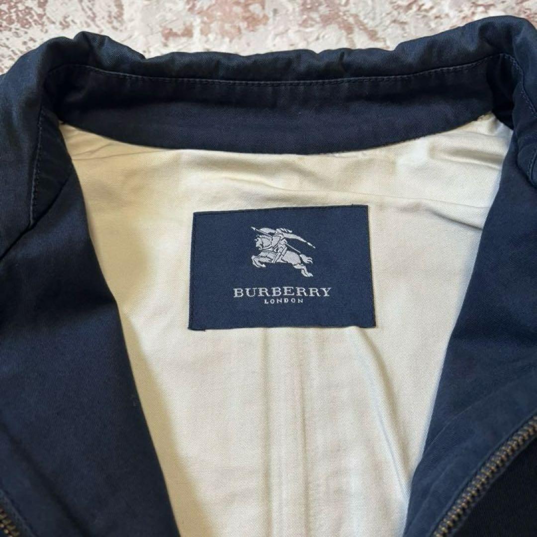 【極美品】Burberry London スウィングトップ ネイビー ジャケット