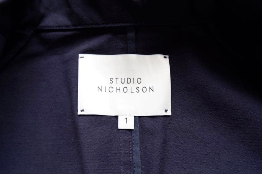 STUDIO NICHOLSON ネイビー ジャケット
