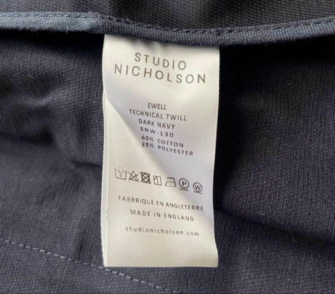 STUDIO NICHOLSON ネイビー ジャケット