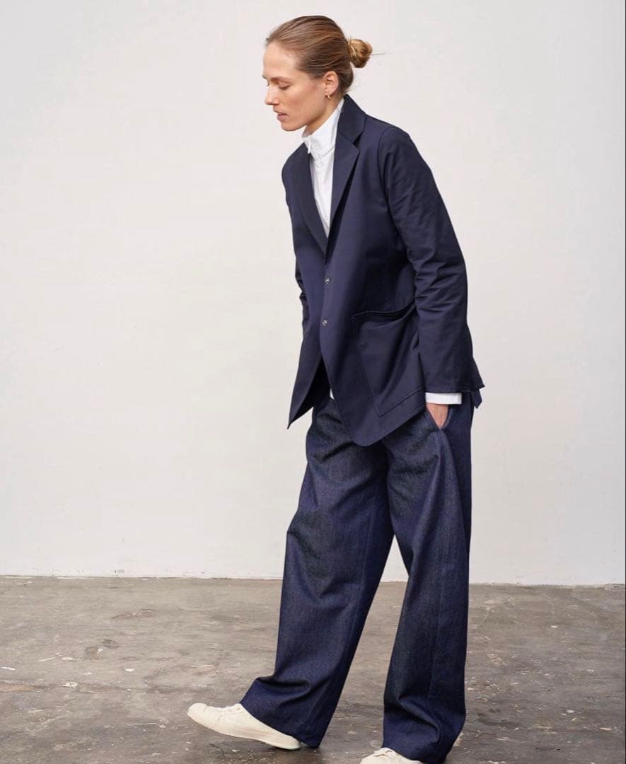 STUDIO NICHOLSON ネイビー ジャケット