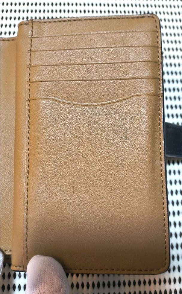 【美品】COACH 二つ折り財布 コーチ ハットンウォレット