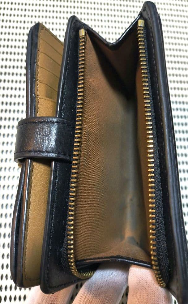 【美品】COACH 二つ折り財布 コーチ ハットンウォレット