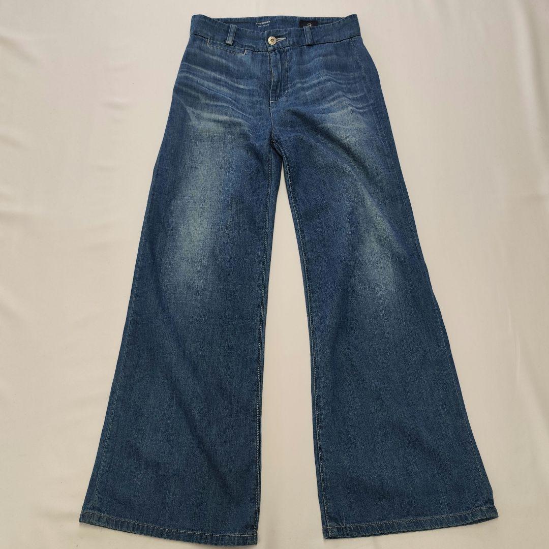 1749【THE BOBBIE】AG 日本製 ワイドレッグ デニム 24