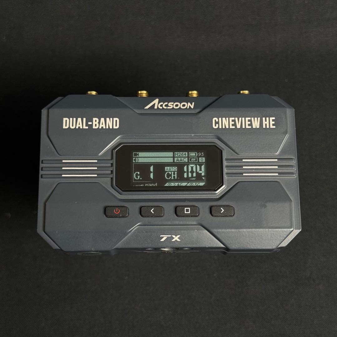 Accsoon CineView HE TX/RX ワイヤレス映像伝送システム