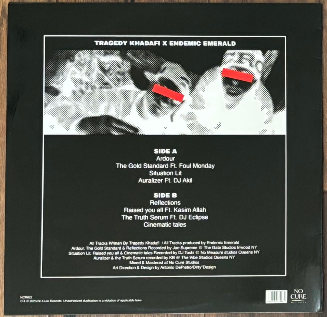 TRAGEDY KHADAFI × ENDEMIC EMERALD (LP)