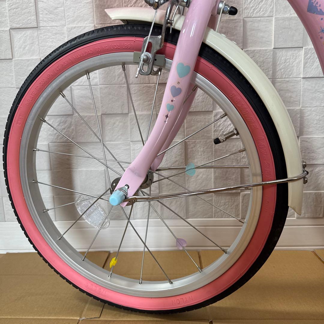 【たのメル便限定】 アイデス プリンセス ゆめかわ 自転車 18インチ