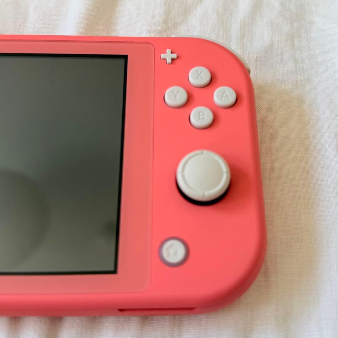 Nintendo Switch Lite コーラル 美品 充電器付き 箱あり