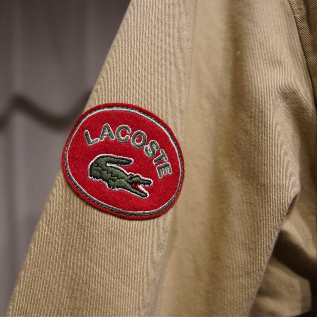 【廃盤品】未使用　LACOSTE ベージュ ブルゾン　Mサイズ