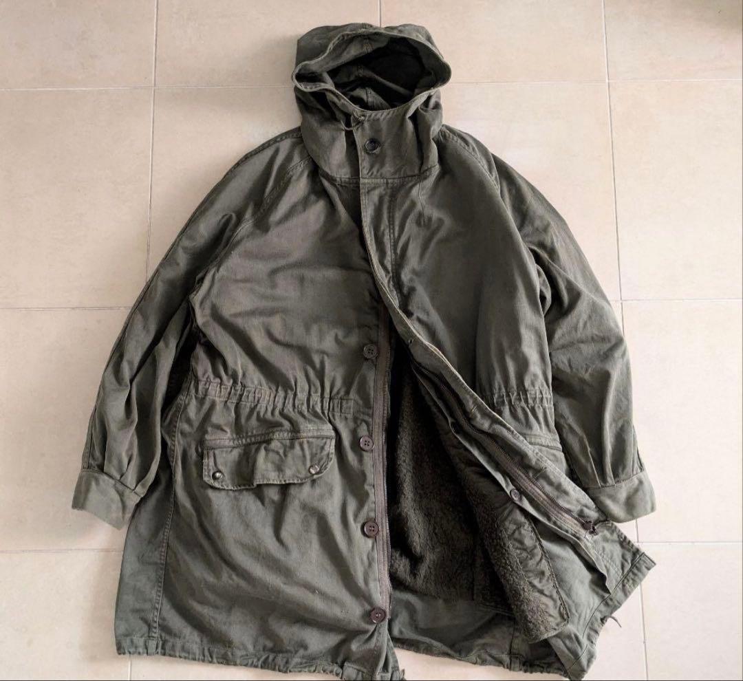 【最終値下】シルエット良　70s フランス軍　M64 　モッズコートライナー付き