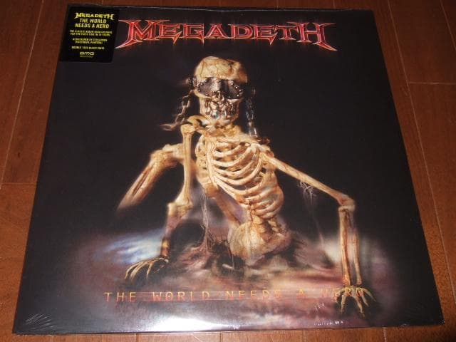 MEGADETH,メガデス,直筆サイン入り,新品レコード,アナログ盤