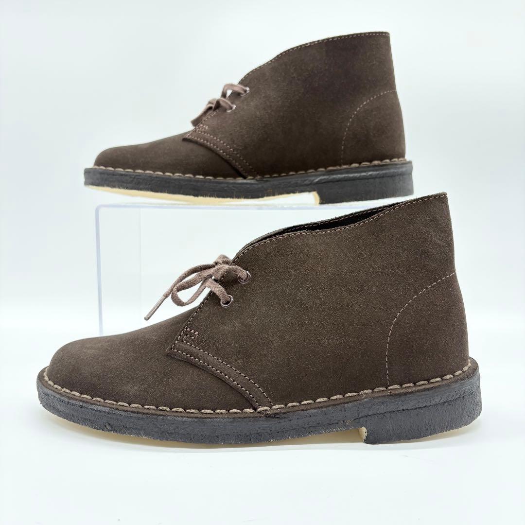 箱付・未使用　Clarks デザートブーツ 23cm ダークブラウン　クラークス