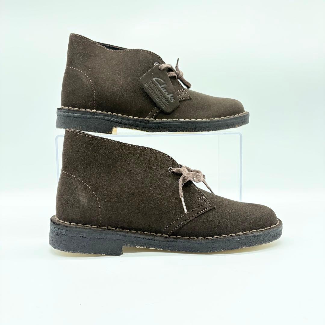 箱付・未使用　Clarks デザートブーツ 23cm ダークブラウン　クラークス