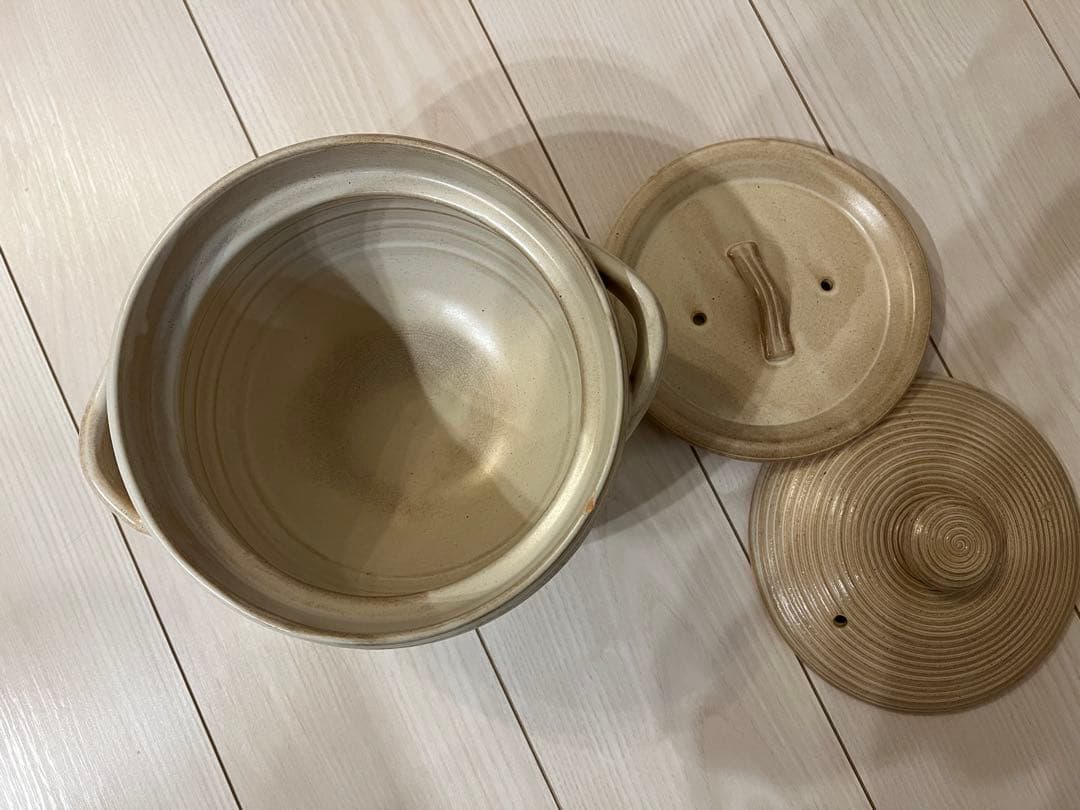 土本製陶所　土鍋とおひつセット