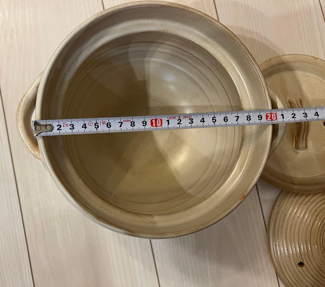 土本製陶所　土鍋とおひつセット