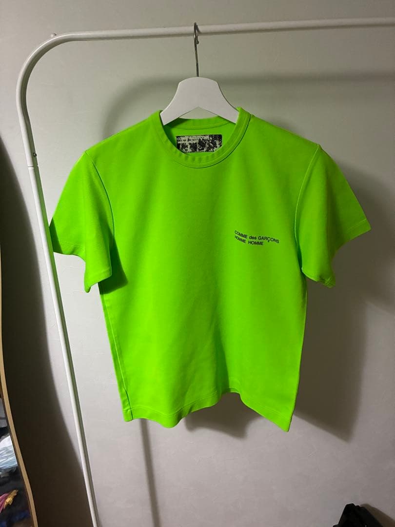 COMME des GARCONS HOMME HOMME ポリエステルロゴT