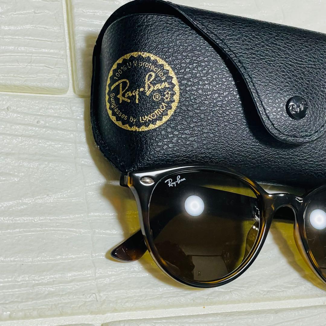 Ray-Ban RB4306-F サングラス ケース付き レイバン ブラウン