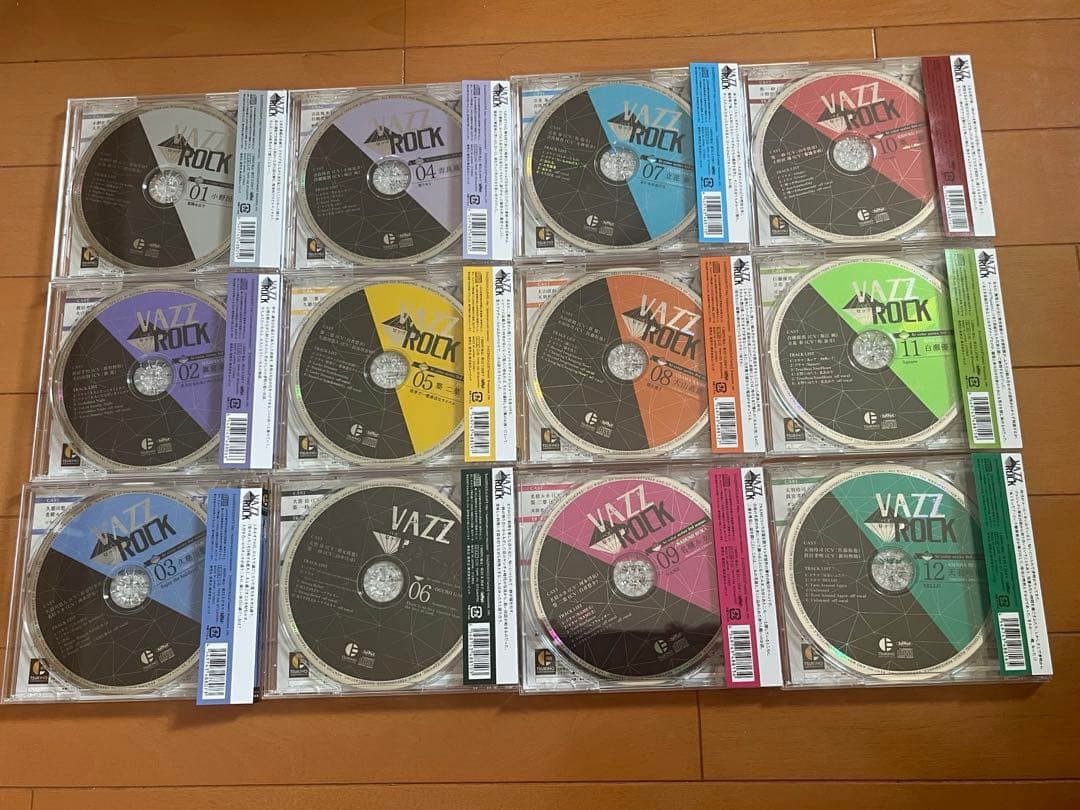 VAZZROCK CD まとめ売り　3rd 全巻セット