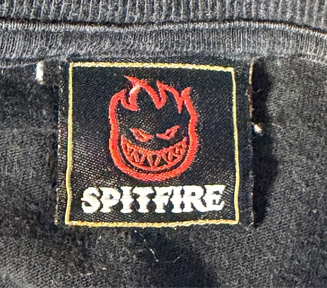 90s フェード　SPITFIRE tシャツ ファイヤーボール　Ｌサイズ相当