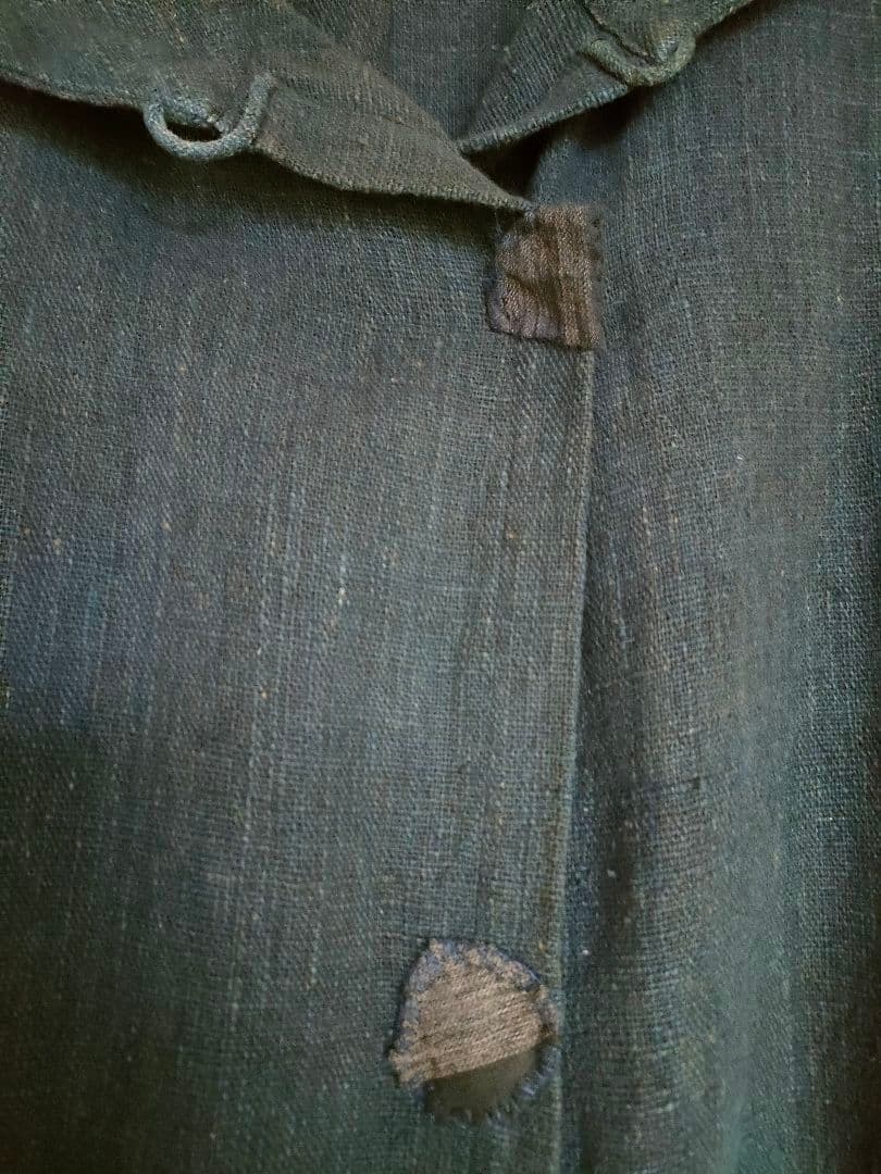 うさとの服　藍染めコート
