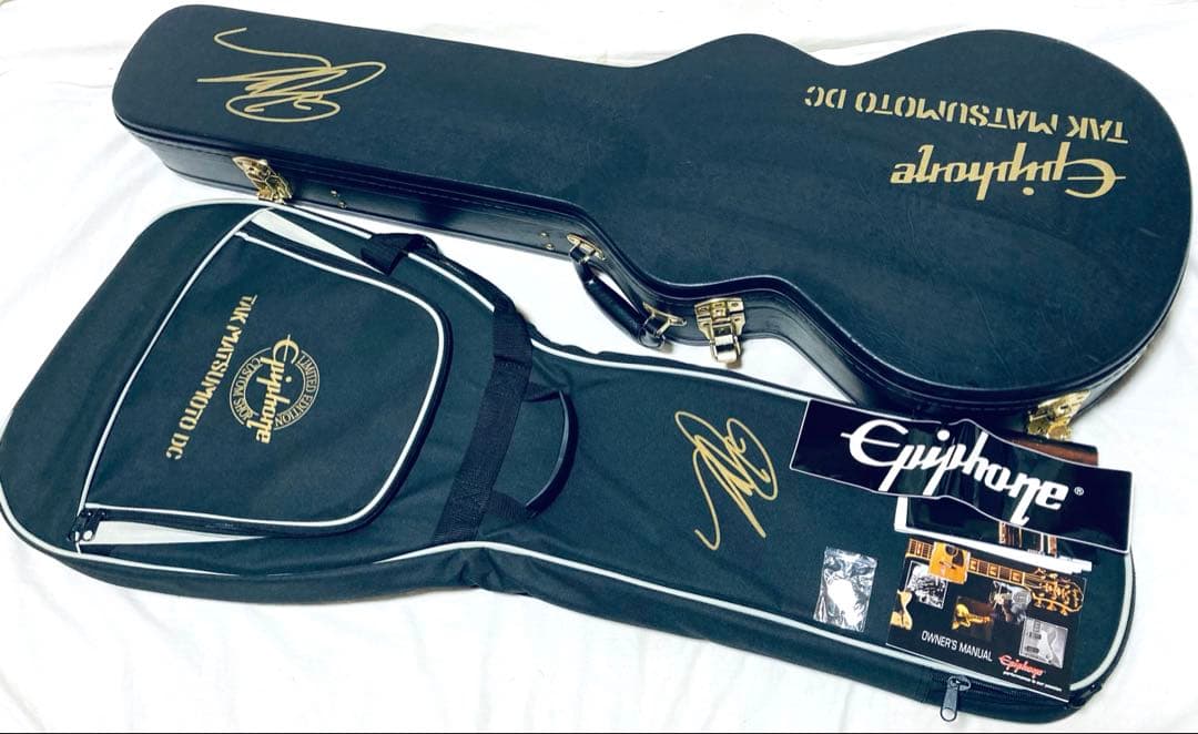 Epiphone Tak Matsumoto Dc Gold 超美品 ケース完備