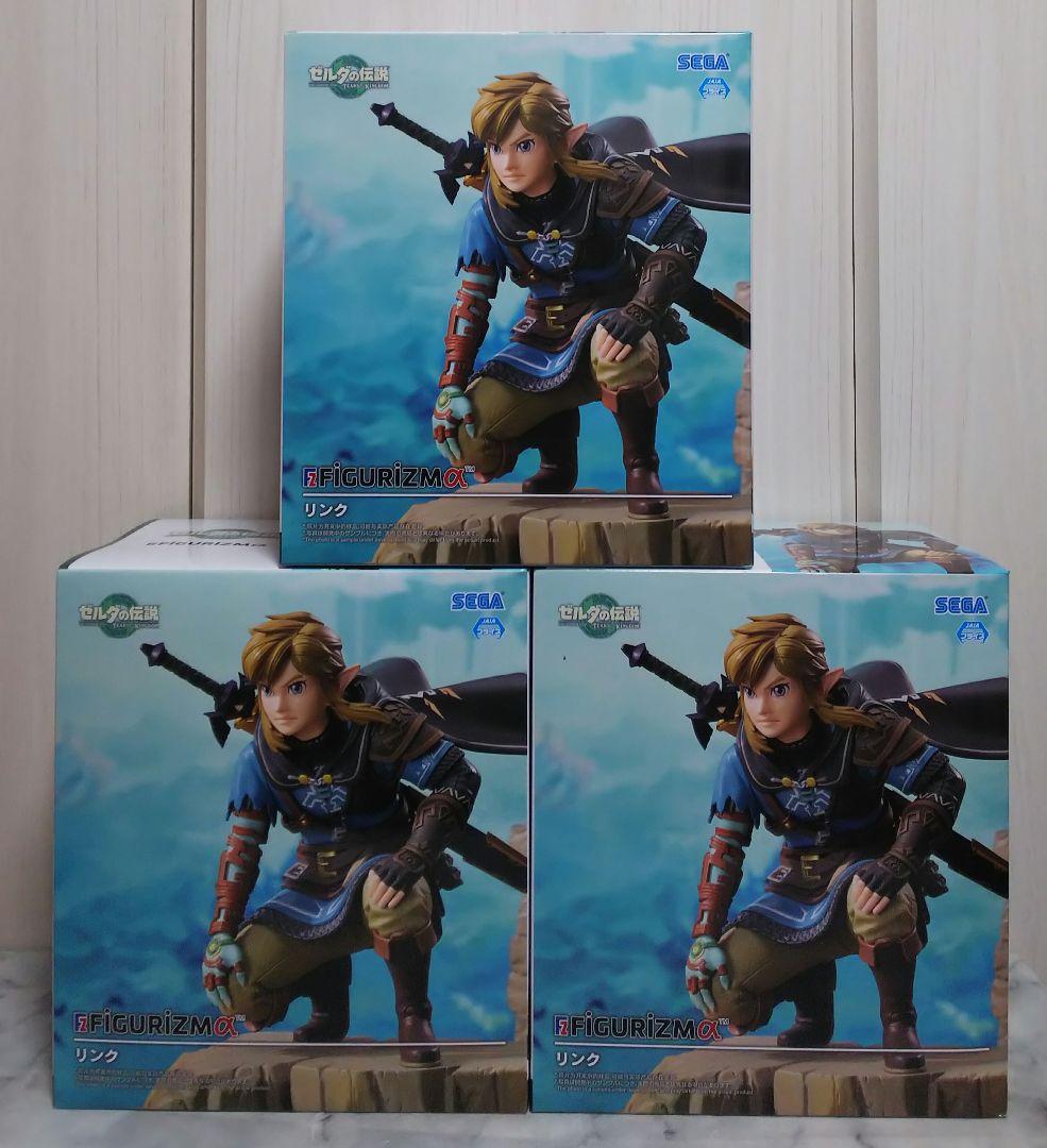 【未開封/メルカリ便】人気フィギュア まとめ売り3点 ゼルダの伝説 リンク