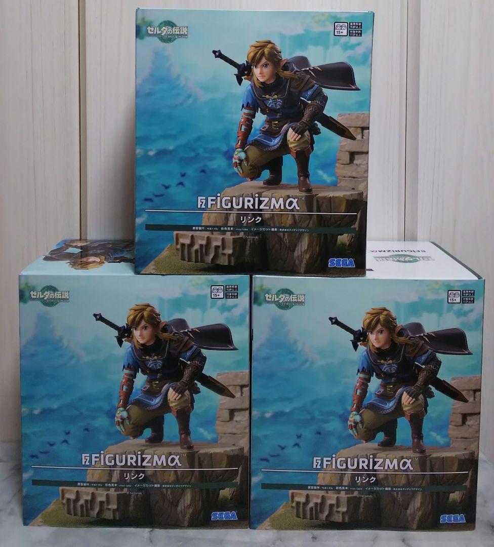 【未開封/メルカリ便】人気フィギュア まとめ売り3点 ゼルダの伝説 リンク