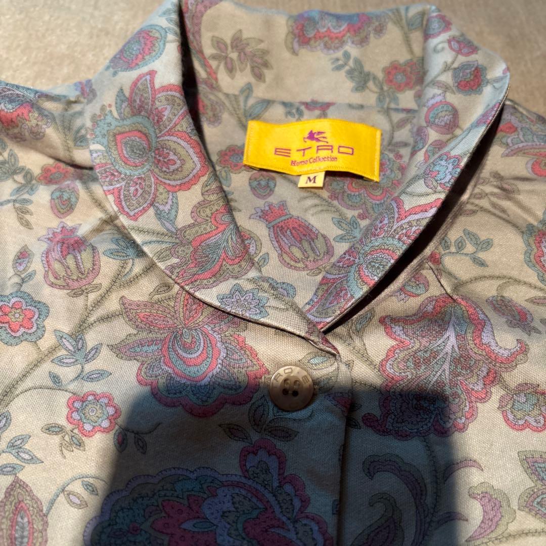 ETRO 花柄パジャマMサイズ