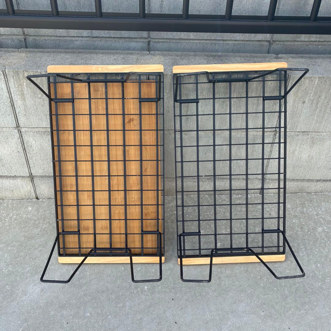 【完売品】ChillCampingフィールドラック/テーブル 2段　専用袋付き
