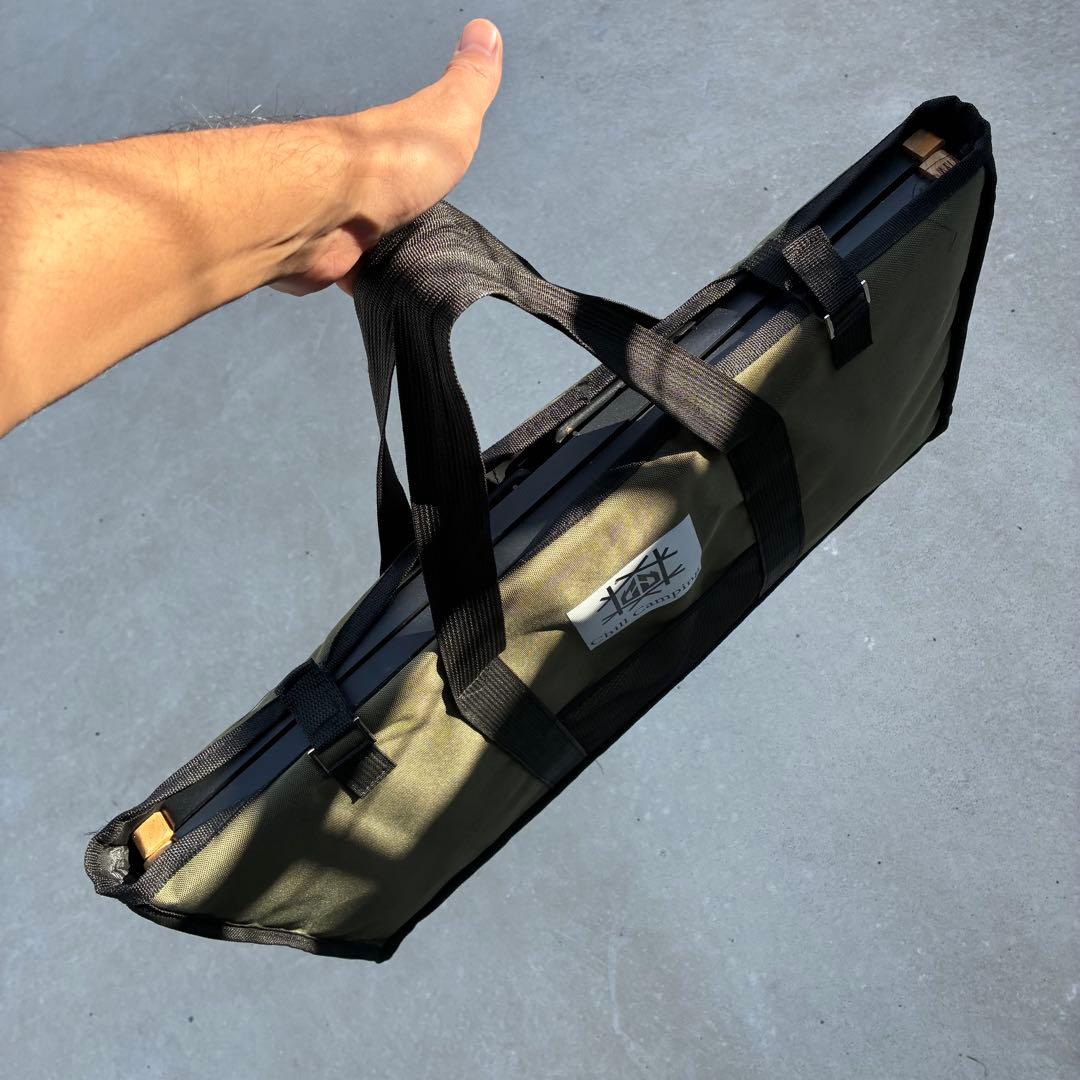 【完売品】ChillCampingフィールドラック/テーブル 2段　専用袋付き