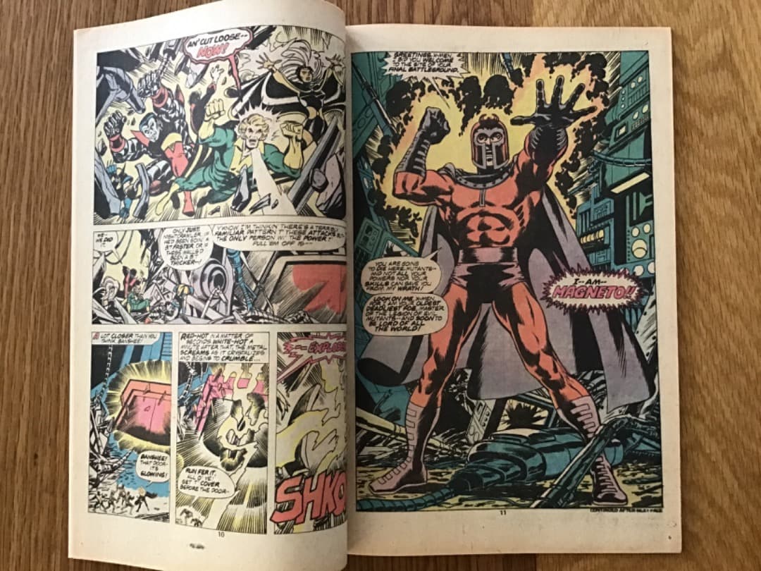 X-men #104 スタージャマーズ 初登場❗️1977年出版　アメコミリーフ