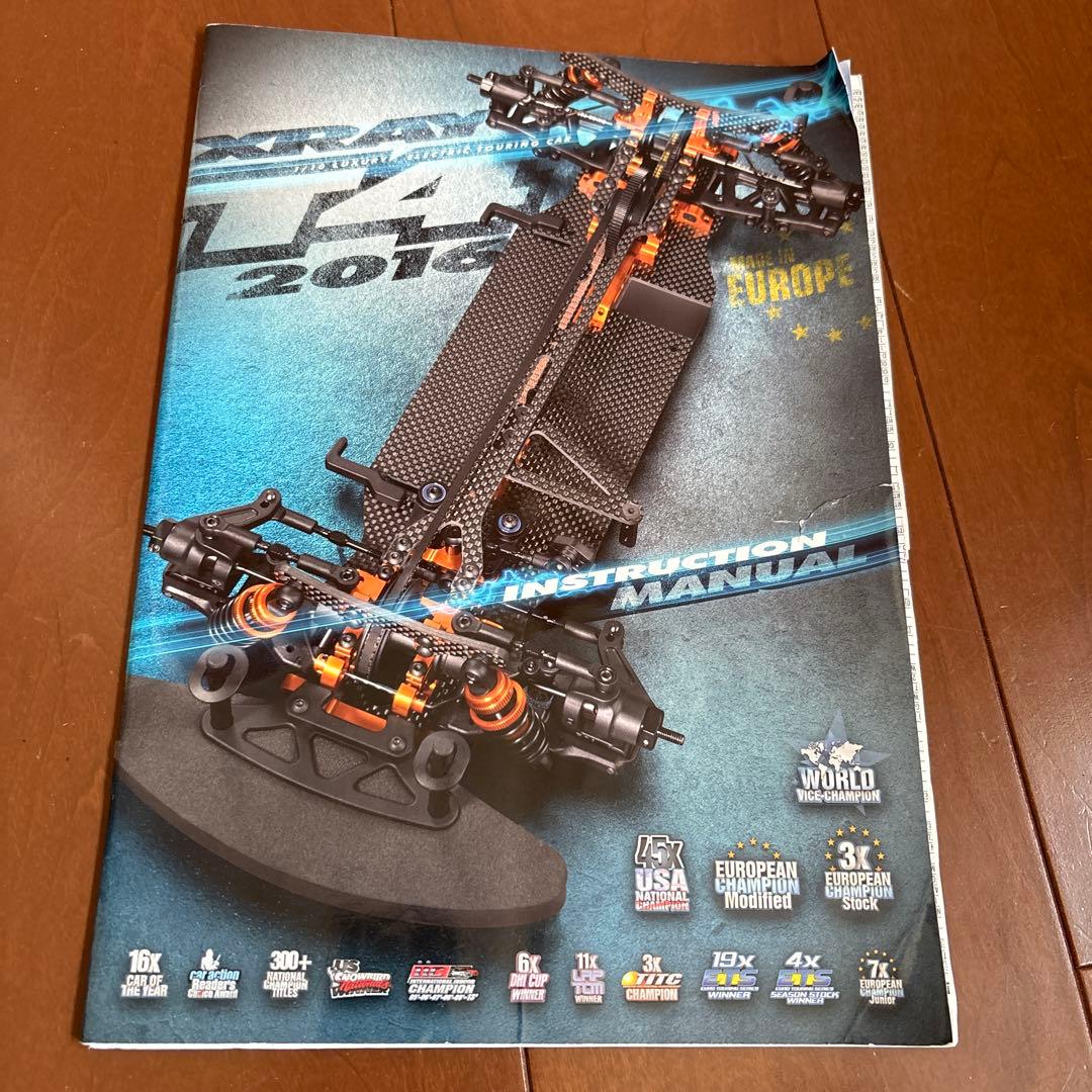 XRAY T4 1/10ツーリングカー　シャーシ　中古美品